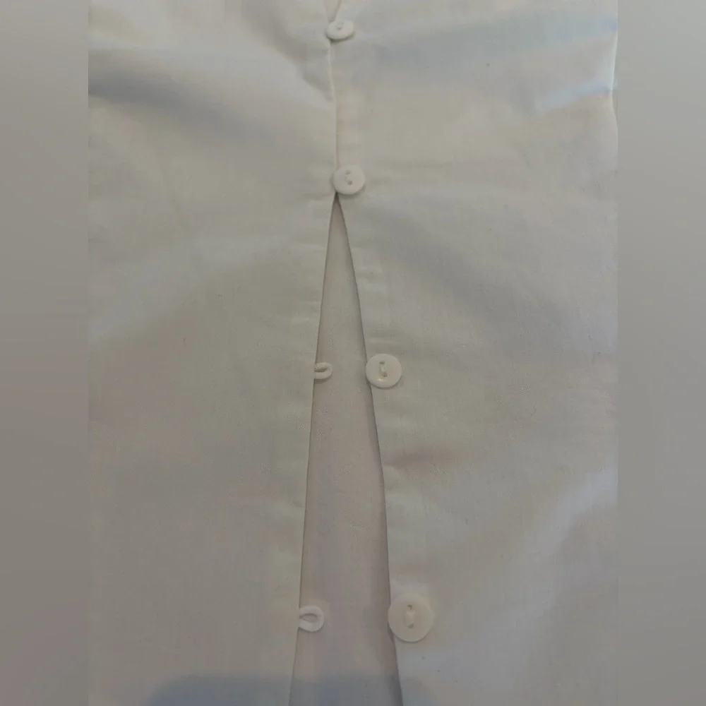 NEW! Urban Outfitters Party Girl Cotton-Blend Button Down Sleeveless Top Small - Picture 11 of 14
